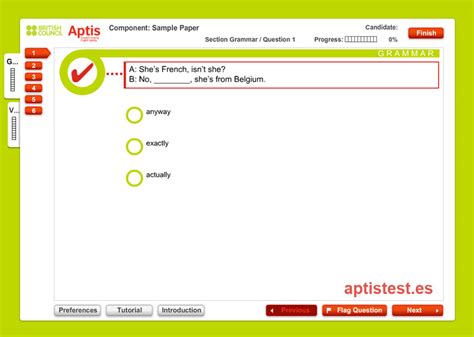 simulador aptis|aptis ejercicios para practicar.